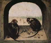 Pieter Bruegel, 2 monkeys
